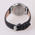 Black strap women watch stainless steel back japan quartz